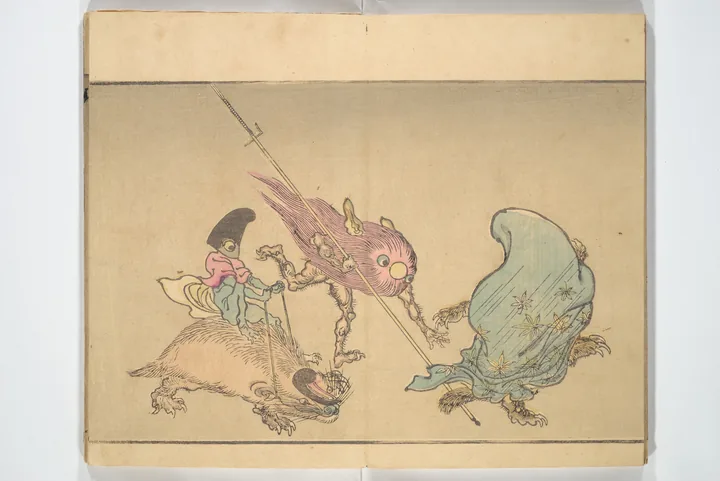 Kawanabe Kyōsai, Pictures of One Hundred Demons